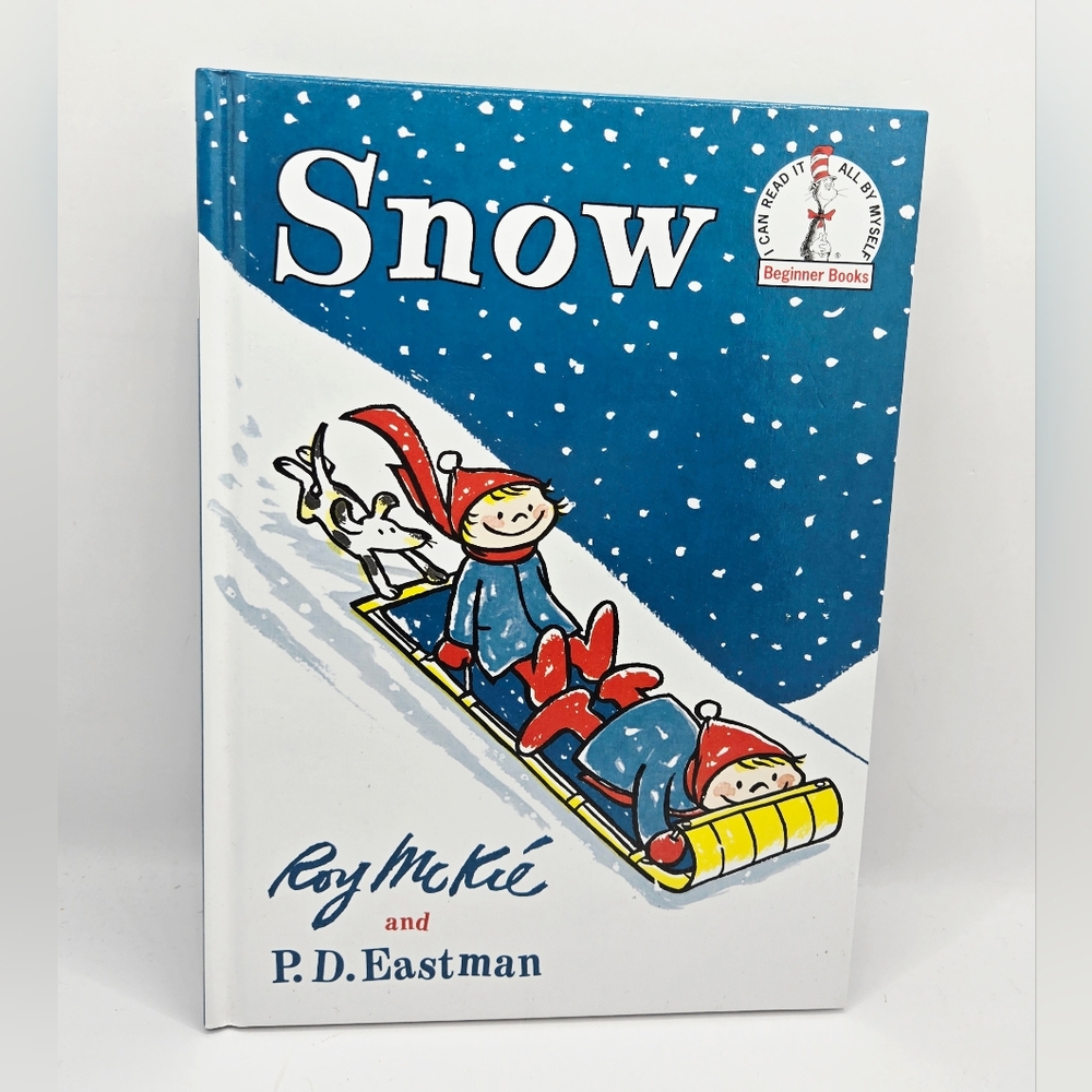 Snow by Roy McKie and P.D.‎ Eastman Dr. Seuss Hardcover Beginner Books